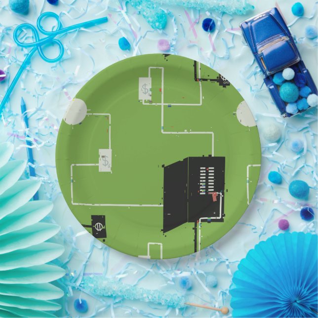 Electrical Circuits Paper Plates (Party)