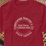 Electrical Contractors T-shirt at Zazzle