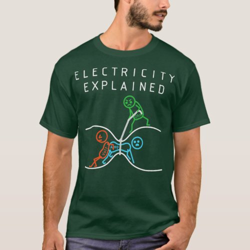 Electrical Diagram Electricity Explained Ohms  T_Shirt