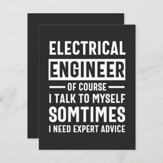 Electrical engineer (Front/Back)