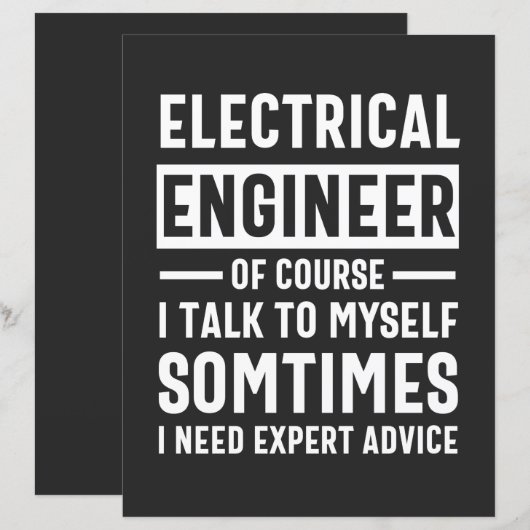 Electrical engineer (Front/Back)