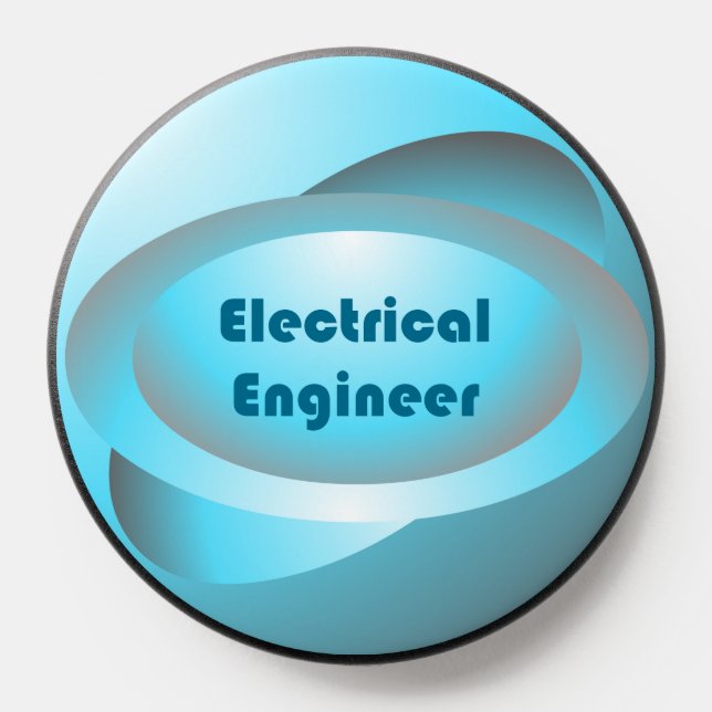 Electrical Engineer Blue PopSocket (Popsocket)