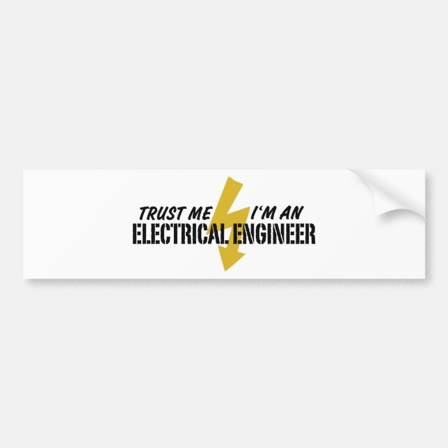 Electrical Engineer Bumper Sticker (Front)