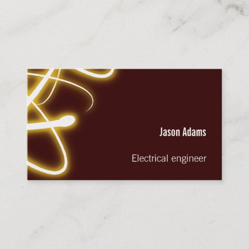 Customizable Electrical engineer - Business Card