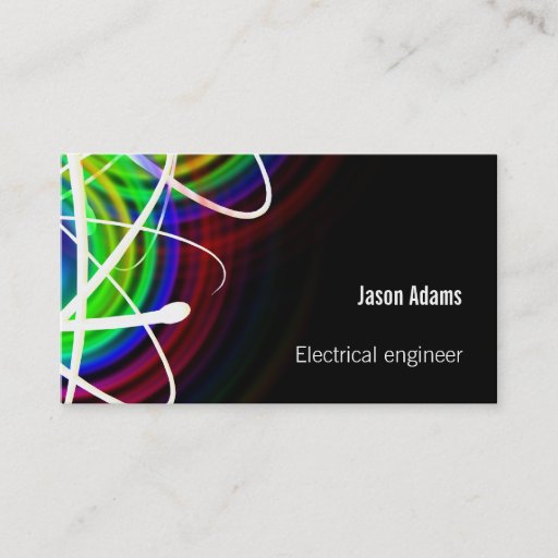 Customizable Electrical engineer - Business Card