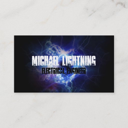 Customizable Electrical Engineer Business Card Templates