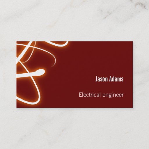 Customizable Electrical engineer - Business Card