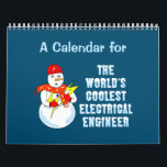 Electrical Engineer Calendar<br><div class="desc">A unique twelve month calendar to tickle the funny bone of your favorite electrical engineer.</div>