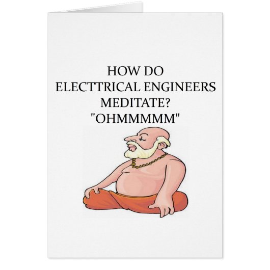 ELECTRICAL engineer Cards (Front)