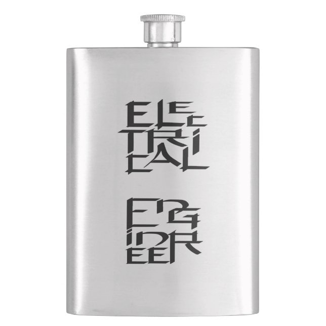 Electrical Engineer Character Flask (Front)