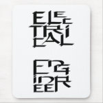 Electrical Engineer Character Mouse Pad