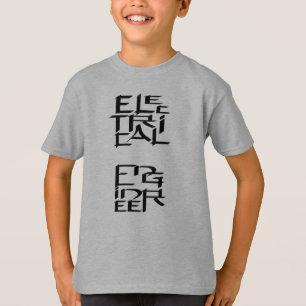 Electrical Engineer Character T-Shirt