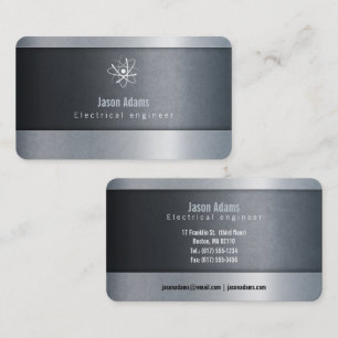 Electrical Engineer   Cool Modern Business Card