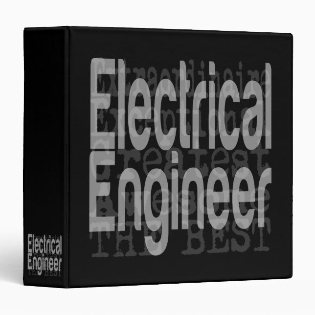Electrical Engineer Extraordinaire 3 Ring Binder (Front/Spine)
