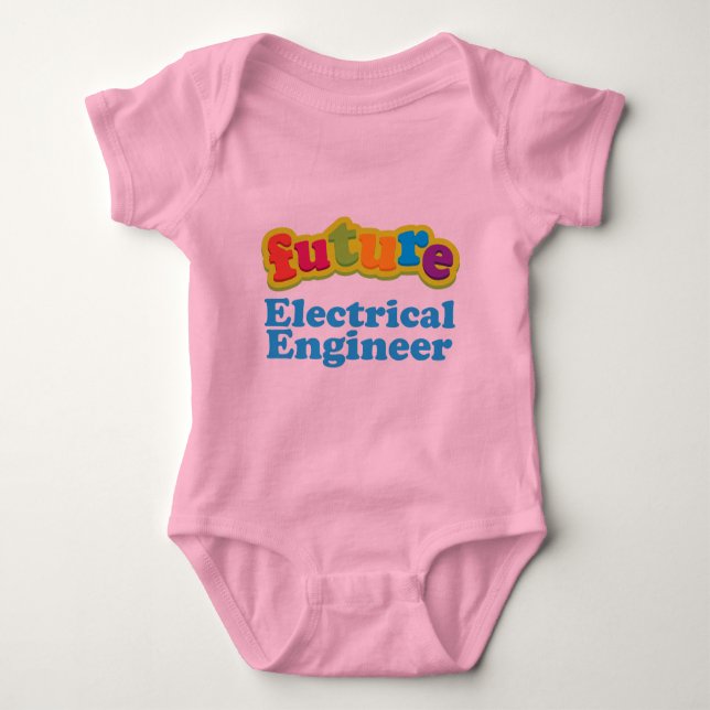 Electrical Engineer (Future) Infant Baby T-Shirt Baby Bodysuit (Front)