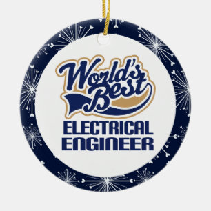 Electrical Engineer Gift Ornament