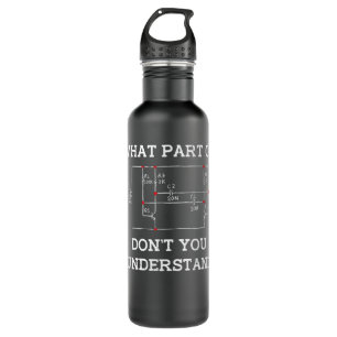 Electrical Engineer Gifts - Circuit Board Nerd Stainless Steel Water Bottle