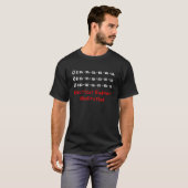 Electrical Engineer Meditating T-Shirt (Front Full)