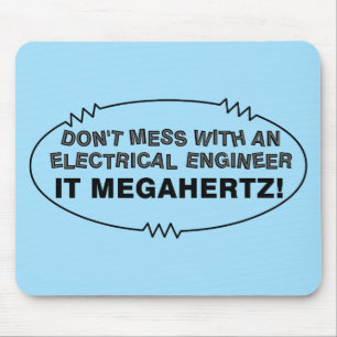 Electrical Engineer Megahertz Mouse Pad