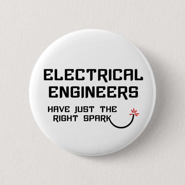 Electrical Engineer Right Spark Button (Front)