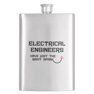 Electrical Engineer Right Spark Flask