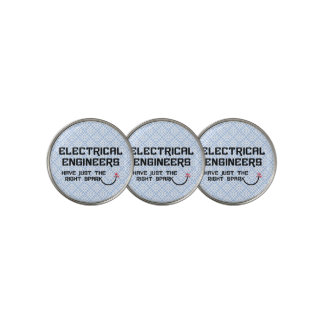 Electrical Engineer Right Spark Golf Ball Marker