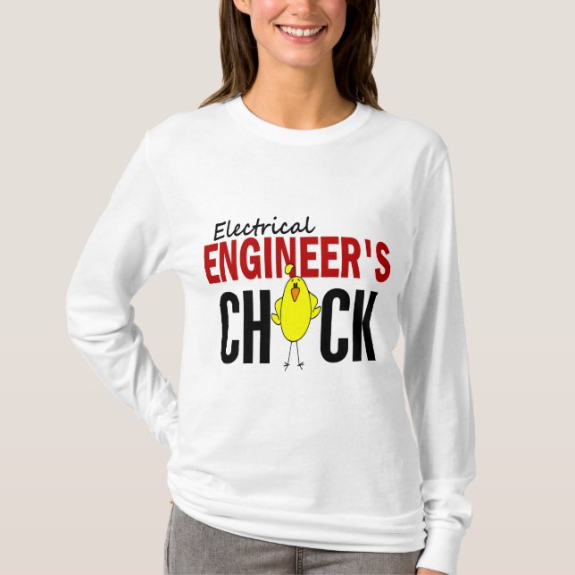 Electrical Engineer’s Chick T-Shirt (Front)
