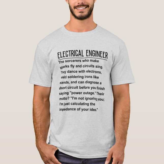 Electrical engineer T-Shirt (Front)