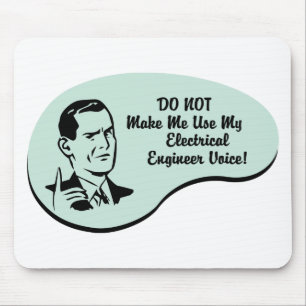 Electrical Engineer Voice Mouse Pad