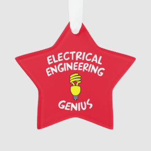 Electrical Engineering Genius Ornament