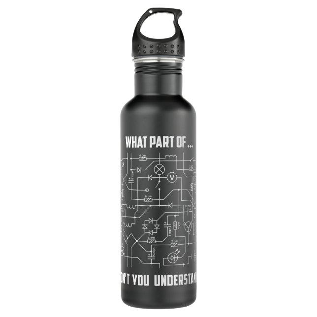 Electrical Engineering s Electrical Engineer Gifts Stainless Steel Water Bottle (Front)