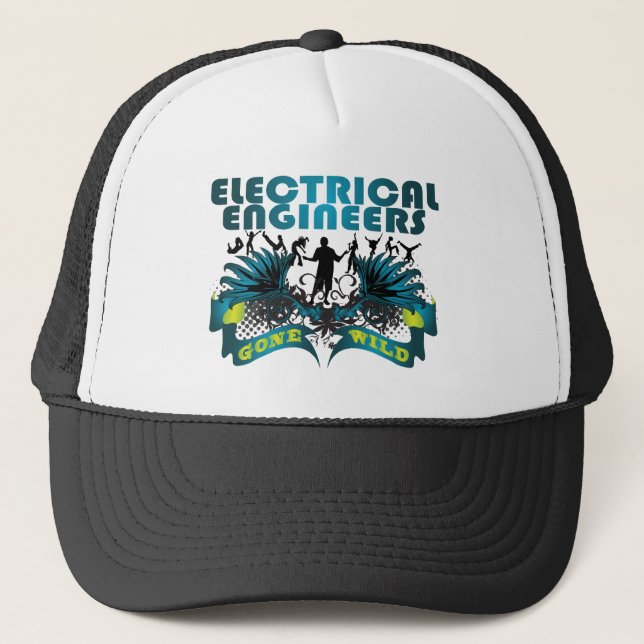 Electrical Engineers Gone Wild Trucker Hat (Front)