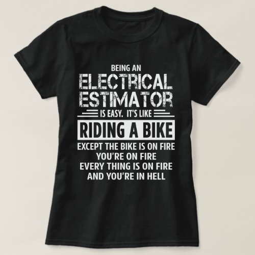 Electrical Estimator T_Shirt