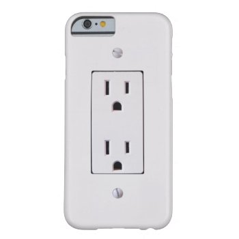 Electrical Outlet #2 Barely There Iphone 6 Case by LeftBrainDesigns at Zazzle