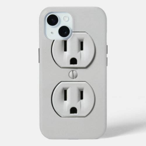 Electrical Outlet _ iPhone 15 Case