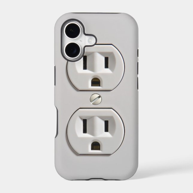 ELECTRICAL OUTLET IPHONE CASE (Back)