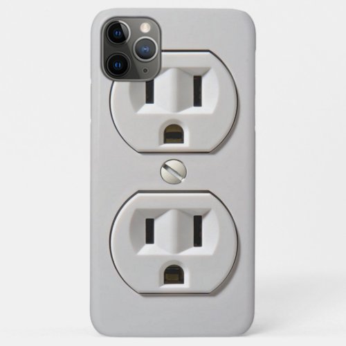 Electrical Outlet Plug_in iPhone 11 Pro Max Case