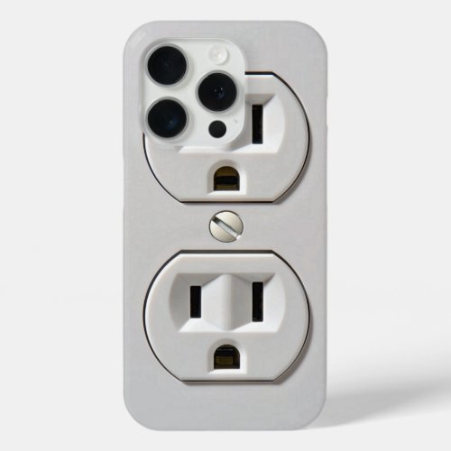 Electrical Outlet Plug_in iPhone 15 Pro Case