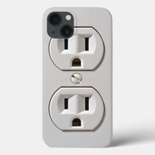 Electrical Outlet Plug_in iPhone 13 Case