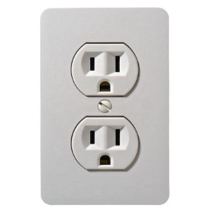Electrical Outlet Plug-in Magnet