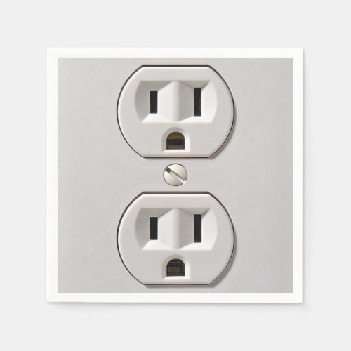 Electrical Outlet Plug_in Napkins