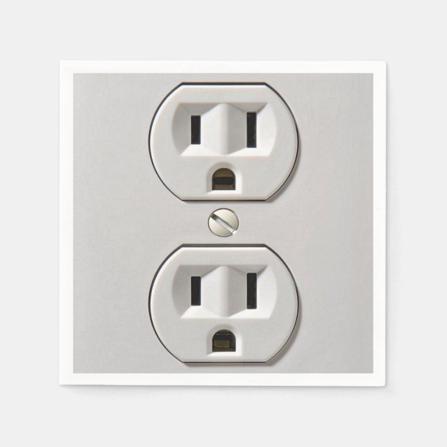 Electrical Outlet Plug-in Napkins (Front)