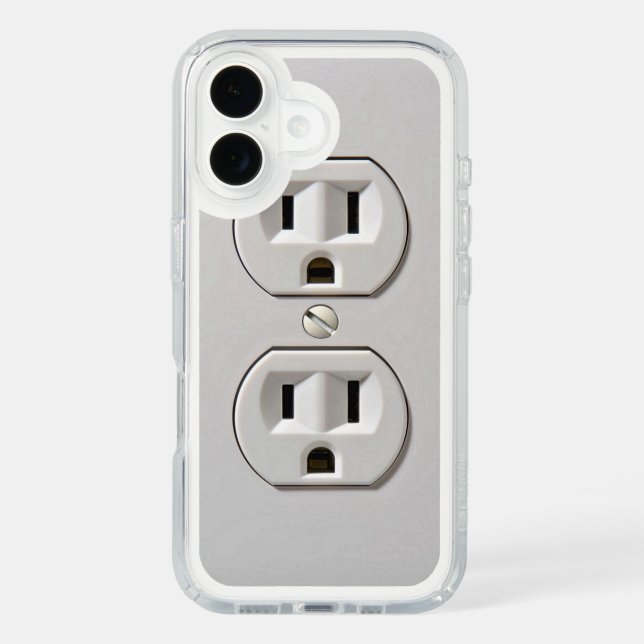 Electrical Outlet Plug-in Speck iPhone Case (Front)