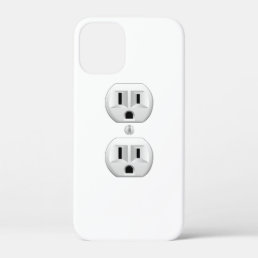 Electrical Plug Click to Customize Color Decor iPhone 12 Mini Case