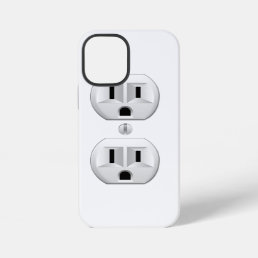 Electrical Plug Click to Customize Color Decor iPhone 12 Mini Case