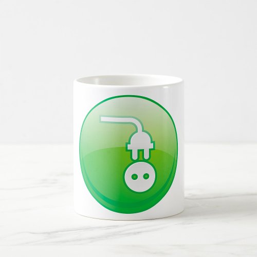 Electrical Plug Symbol Coffee Mug