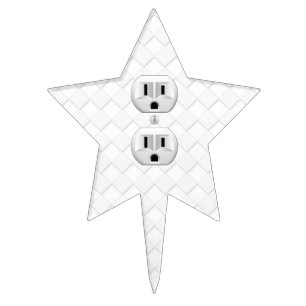 Electrical Plug Wall Outlet Fun Customize This Cake Topper