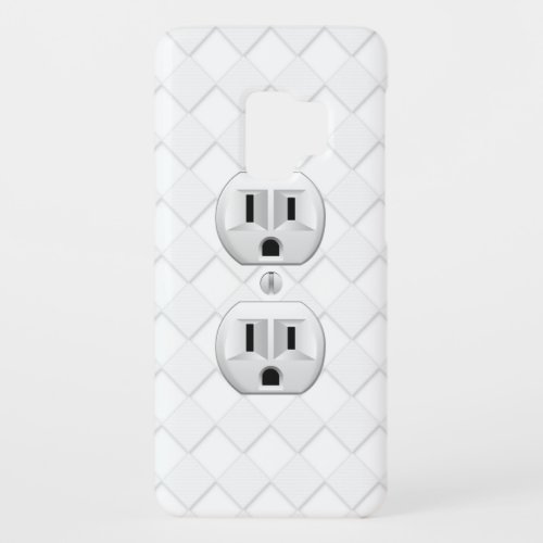 Electrical Plug Wall Outlet Fun Customize This Case_Mate Samsung Galaxy S9 Case