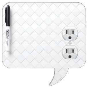 Electrical Plug Wall Outlet Fun Customize This Dry-Erase Board