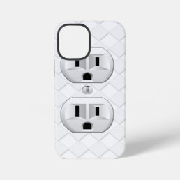 Electrical Plug Wall Outlet Fun Customize This iPhone 12 Mini Case